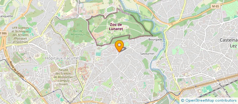 localisation de l'entreprise SOPHIE CAPTIER HOLDING à MONTPELLIER