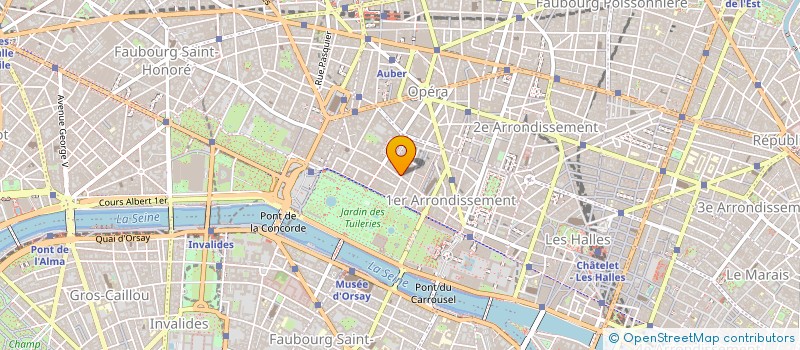 localisation de l'entreprise SOPHIE CORCELLE à PARIS
