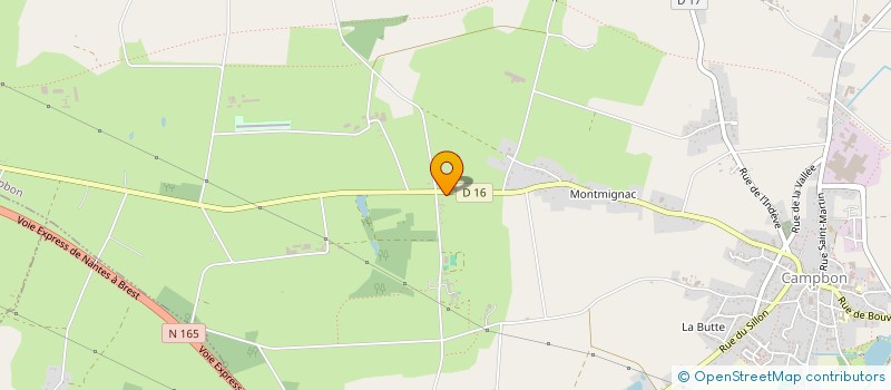 localisation de l'entreprise SOPHIE DIAZ  CAMPBON