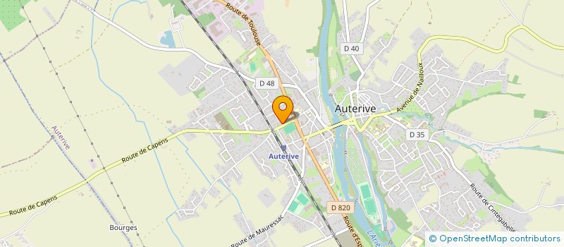 localisation de l'entreprise SOPHIE ENTWISTLE  AUTERIVE