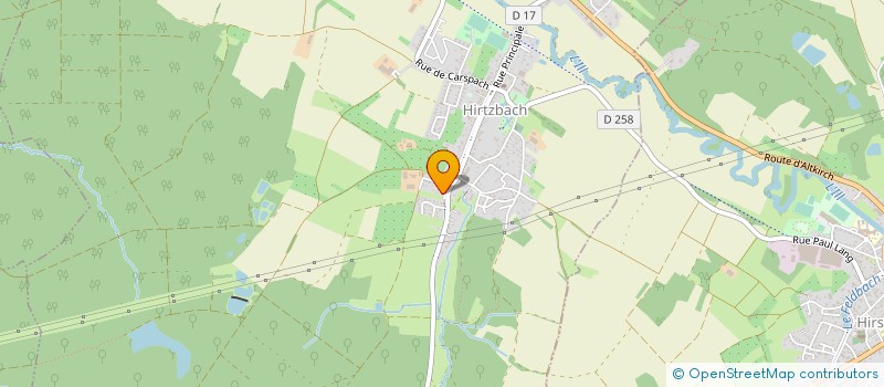 localisation de l'entreprise SOPHIE ET CHRISTOPHE  HIRTZBACH