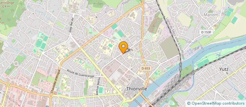 localisation de l'entreprise SOPHIE ET SA PARENT'AISE  THIONVILLE