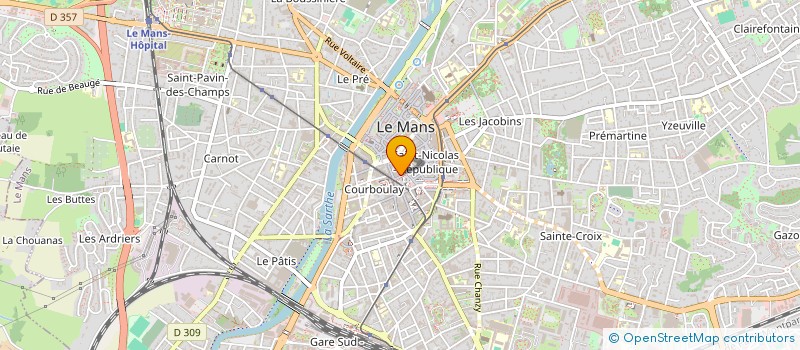 localisation de l'entreprise SOPHIE FAUGAS à LE MANS