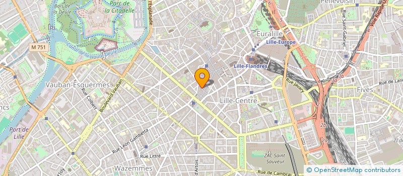 localisation de l'entreprise SOPHIE FAY COIFFURE  LILLE