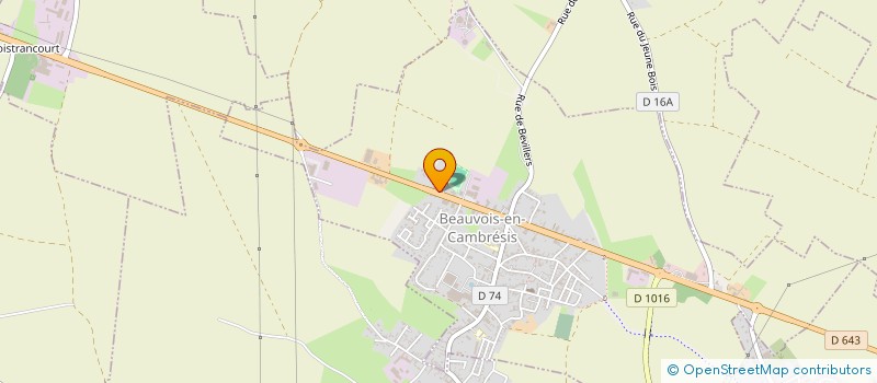 localisation de l'entreprise SOPHIE-GERALD  BEAUVOIS-EN-CAMBRESIS