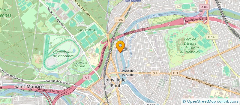 localisation de l'entreprise SOPHIE HUGUET 1517 à JOINVILLE-LE-PONT