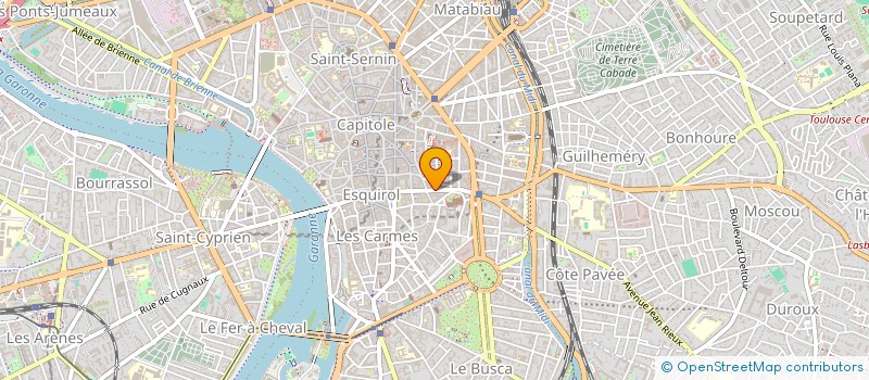 localisation de l'entreprise SOPHIE LALANNE-CAMMAN, CECILE DAVEZE, CATHERINE DESPEYROUX-JOLIVET ET LAURENT GIBAULT, NOTAIRES ASSOCIES D'UNE SOCIETE D à TOULOUSE