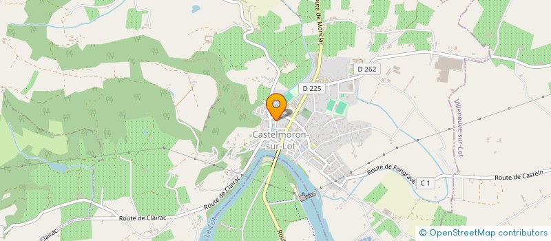 localisation de l'entreprise SOPHIE LASVERGNAS-ANDRAC ET CARINE VIDAL-TEYSSIER, NOTAIRES ASSOCIES  CASTELMORON-SUR-LOT