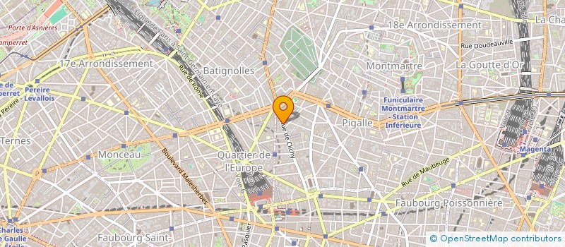 localisation de l'entreprise SOPHIE MARTINET SELARL  PARIS