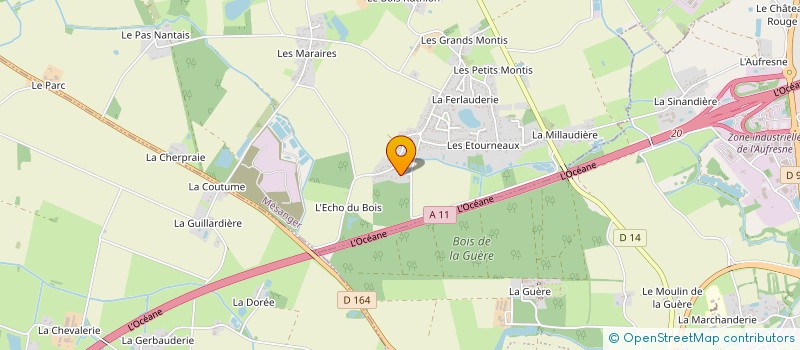 localisation de l'entreprise SOPHIE MOREAU  MESANGER