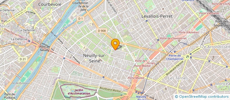 localisation de l'entreprise SOPHIE MORITZ CONSTRUCTIONS ET MEDIATION à NEUILLY-SUR-SEINE
