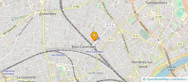 localisation de l'entreprise SOPHIE NATUREL SASU à COLOMBES