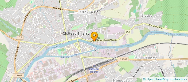 localisation de l'entreprise SOPHIE RENARD & CLAIRE CHAUDET  BRASLES