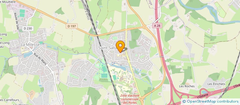 localisation de l'entreprise SOPHIE RIBOT ET HUBERT AMIOT NOTAIRES ASSOCIES  SAINT SATURNIN