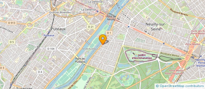 localisation de l'entreprise SOPHIE RUBEL à NEUILLY-SUR-SEINE