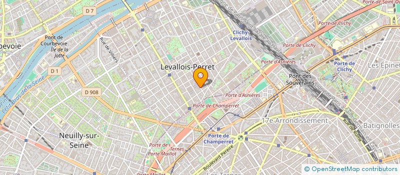 localisation de l'entreprise SOPHIE TEBOUL ET MARIE-CHRISTINE GAZAGNE, NOTAIRES ASSOCIES à LEVALLOIS-PERRET