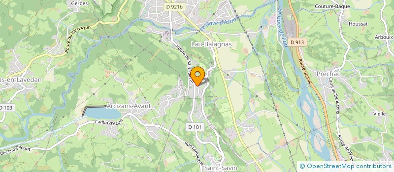 localisation de l'entreprise SOPHIE VERGEZ  ARGELES-GAZOST