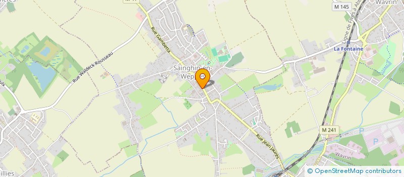 localisation de l'entreprise SOPHIE VETEMENTS & ACCESSOIRES  SAINGHIN-EN-WEPPES