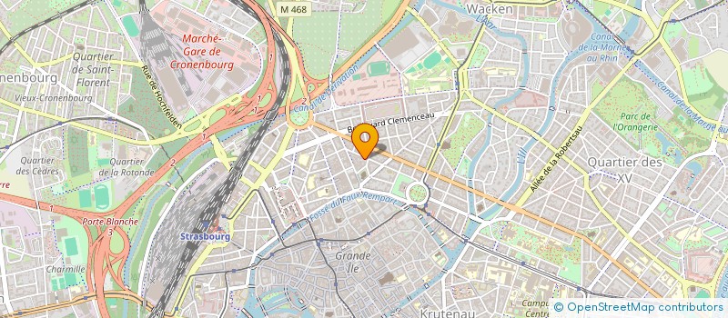 localisation de l'entreprise SOPHIE WEIDEMANN à STRASBOURG