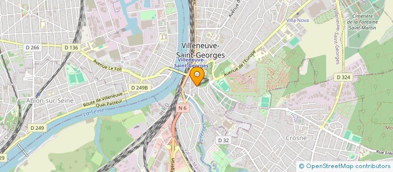 localisation de l'entreprise SOPHIEDRILLON  VILLENEUVE-SAINT-GEORGES