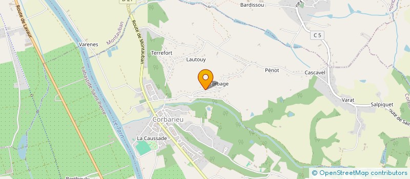 localisation de l'entreprise SOPHIEETPHILIPPE  CORBARIEU