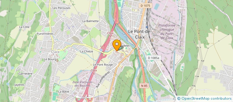 localisation de l'entreprise SOPHIES 2 L'IMMOBILIER  CLAIX