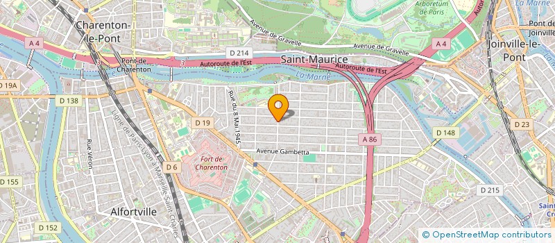 localisation de l'entreprise SOPHIFOCH à MAISONS-ALFORT