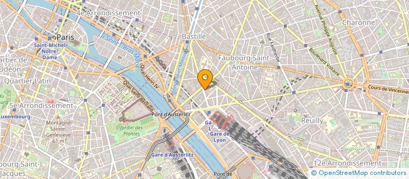 localisation de l'entreprise SOPHIM  PARIS