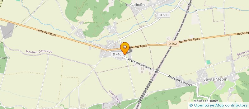 localisation de l'entreprise SOPHIPIERRE  MOIDIEU-DETOURBE