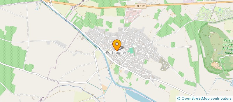 localisation de l'entreprise SOPHISA à PORTIRAGNES