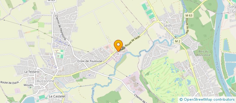 localisation de l'entreprise SOPHISSAC à AUSSONNE