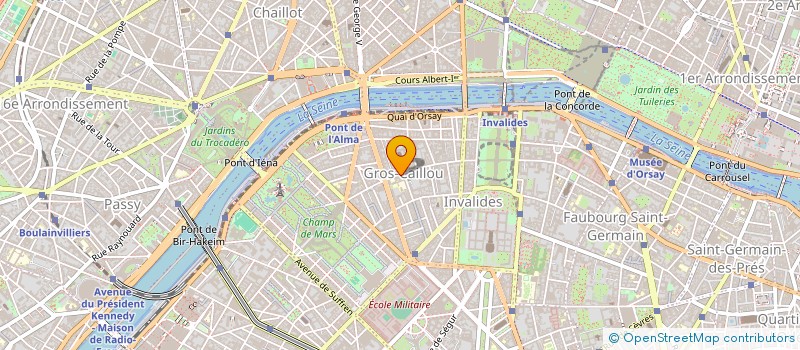 localisation de l'entreprise SOPHISTICA à PARIS