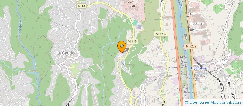 localisation de l'entreprise SOPHITEK SV  LA GAUDE