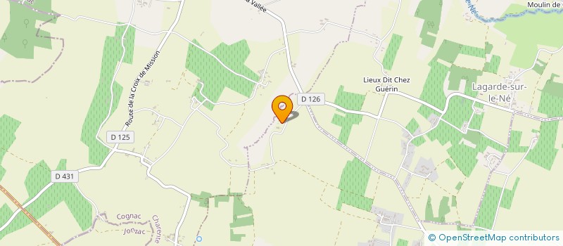 localisation de l'entreprise SOPHO SARL à LACHAISE