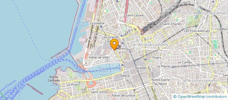 localisation de l'entreprise SOPHOCEA GROUPE à MARSEILLE