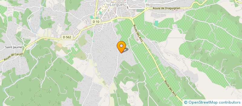 localisation de l'entreprise SOPHONIE  LORGUES