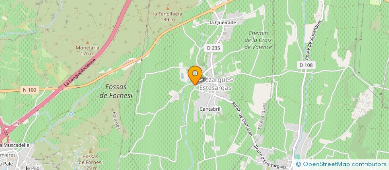 localisation de l'entreprise SOPHORA  ESTEZARGUES