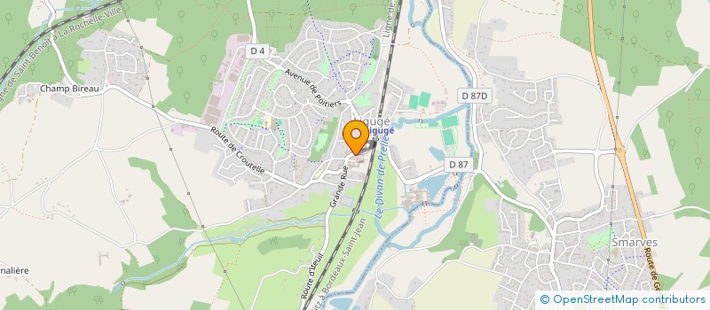 localisation de l'entreprise SOPHORA FESTIF  CROUTELLE