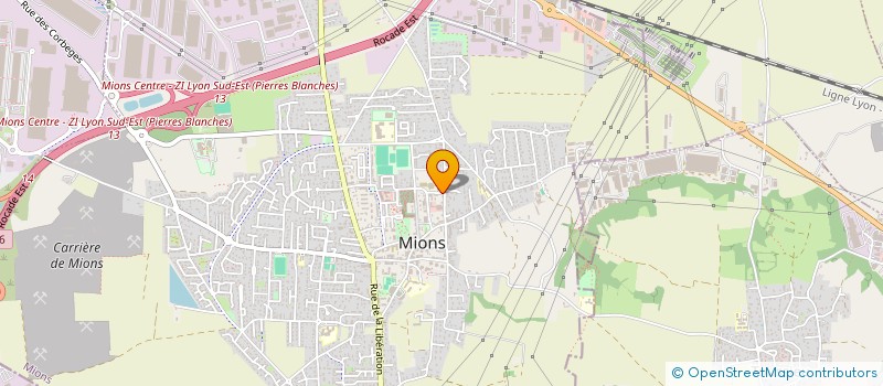 localisation de l'entreprise SOPHRO ET ENERGIES  MIONS