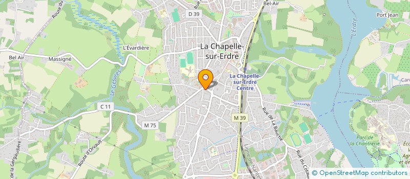 localisation de l'entreprise SOPHRO-IMPULSIONS à LA CHAPELLE-SUR-ERDRE