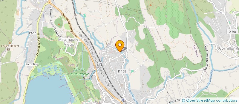 localisation de l'entreprise SOPHRO PAYS D AIX  SAINT CHAMAS