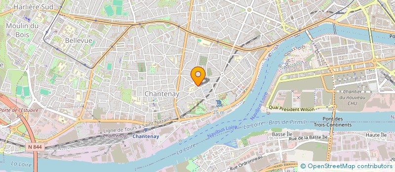 localisation de l'entreprise SOPHRO POWER à NANTES
