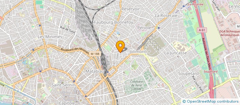localisation de l'entreprise SOPHRO-VIE à TOULOUSE