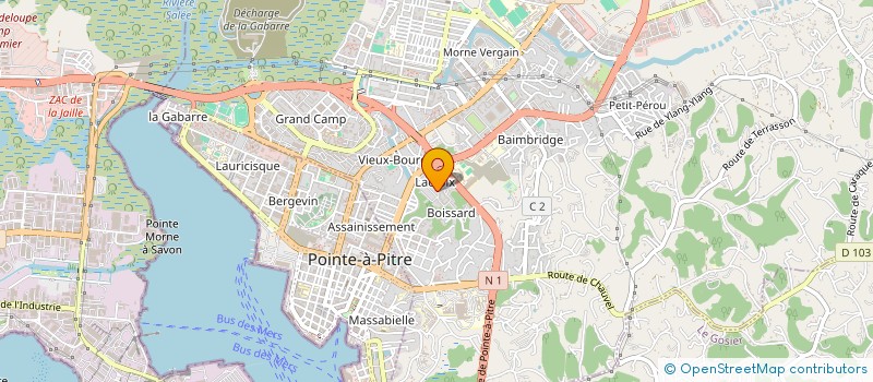 localisation de l'entreprise SOPHROKAZ REFLEX' HEALTH COACHING à LES ABYMES