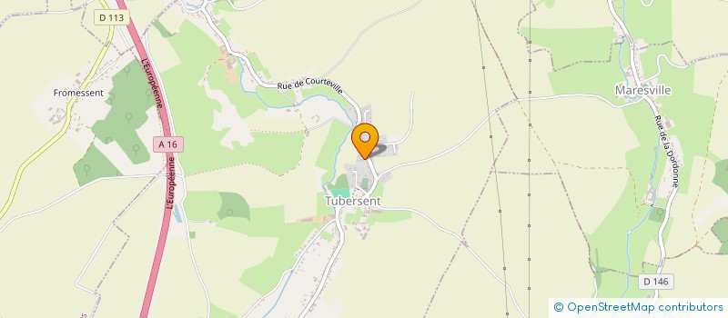 localisation de l'entreprise SOPHROLOGIE AU VILLAGE  TUBERSENT
