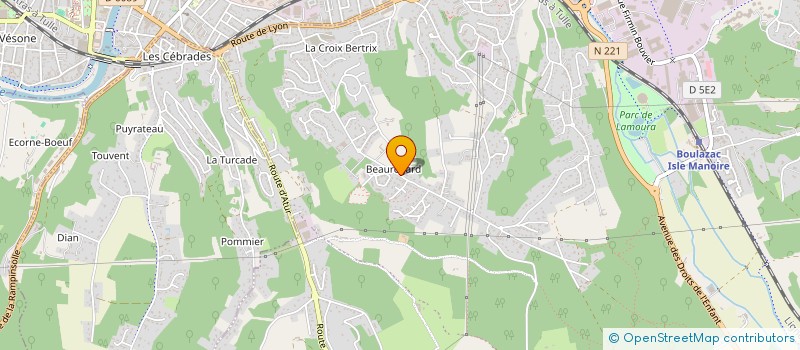 localisation de l'entreprise SOPHROLOGIE CAYCEDIENNE BOULAZAC  BOULAZAC ISLE MANOIRE