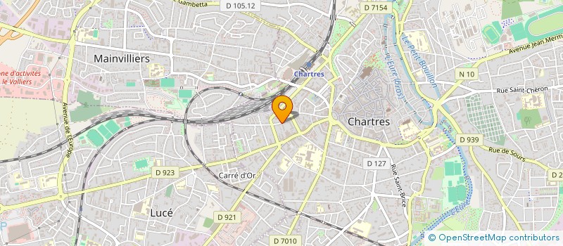 localisation de l'entreprise SOPHROLOGIE ET BIEN ETRE à CHARTRES