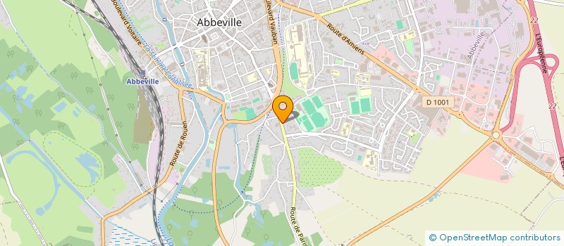 localisation de l'entreprise SOPHROLOGIE ET BIEN-ETRE EN BAIE DE SOMME à ABBEVILLE
