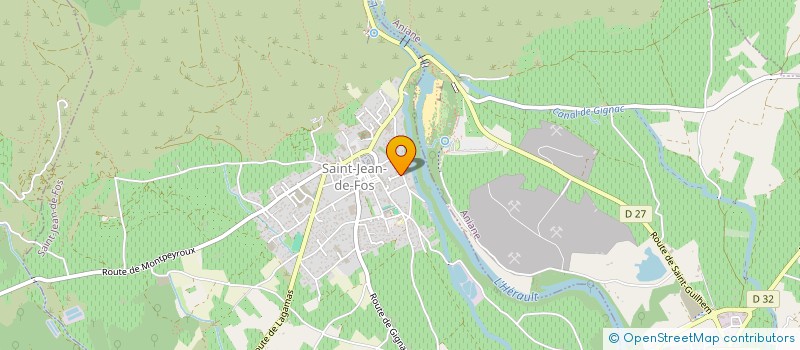 localisation de l'entreprise SOPHROLOGIE ET MARCHE AFGHANE  SAINT-JEAN-DE-FOS