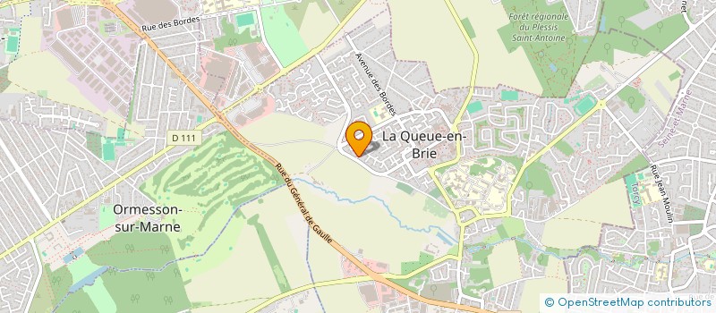 localisation de l'entreprise SOPHROLOGIE IDF à LA QUEUE-EN-BRIE